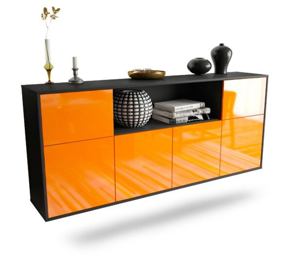 Sideboard West Valley City, Orange, hängend (180x79x35cm)