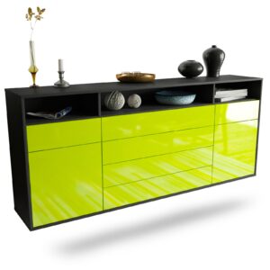 Sideboard Bellevue, Grün, hängend (180x79x35cm)