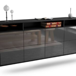 Sideboard Concord, Grau, hängend (180x79x35cm)