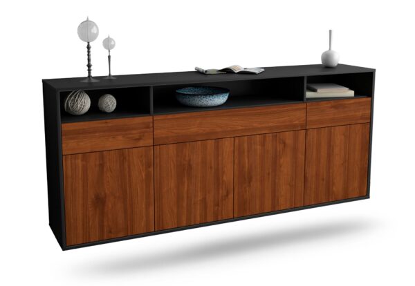 Sideboard Simi Valley, Walnuss, hängend (180x79x35cm)