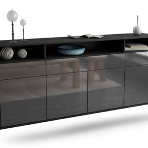 Sideboard Simi Valley, Grau, hängend (180x79x35cm)