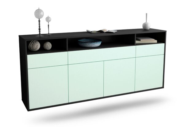 Sideboard Simi Valley, Mint, hängend (180x79x35cm)