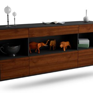Sideboard Clarksville, Walnuss, hängend (180x79x35cm)