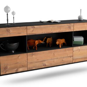 Sideboard Clarksville, Pinie, hängend (180x79x35cm)