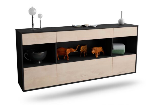 Sideboard Clarksville, Zeder, hängend (180x79x35cm)