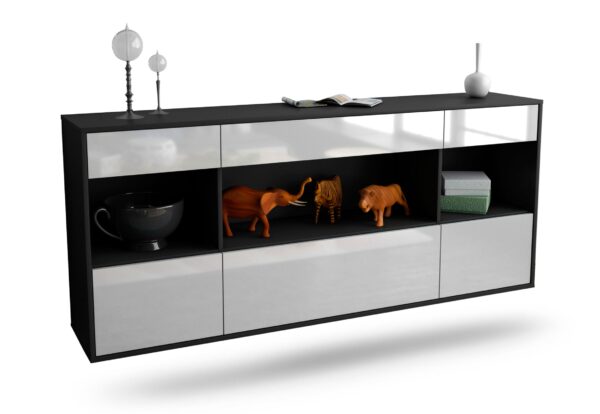 Sideboard Clarksville, Weiß, hängend (180x79x35cm)