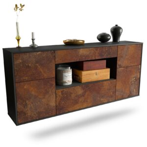 Sideboard Visalia, Rost, hängend (180x79x35cm)