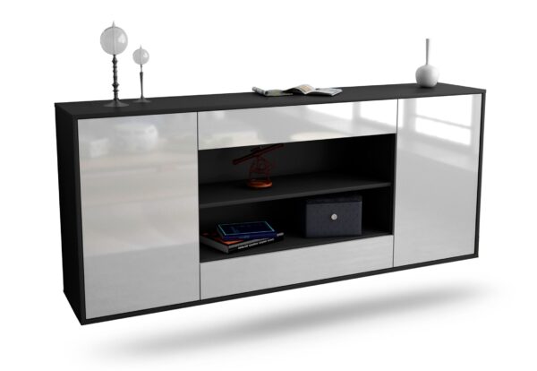 Sideboard Olathe, Weiß, hängend (180x79x35cm)
