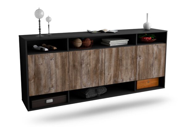 Sideboard Provo, Treibholz, hängend (180x79x35cm)