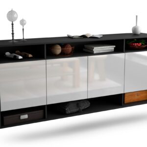 Sideboard Provo, Weiß, hängend (180x79x35cm)