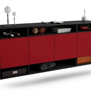 Sideboard Provo, Bordeaux, hängend (180x79x35cm)