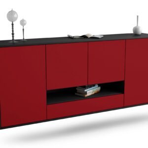 Sideboard Abilene, Bordeaux, hängend (180x79x35cm)