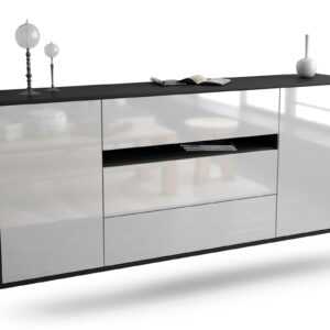 Sideboard McKinney, Weiß, hängend (180x79x35cm)
