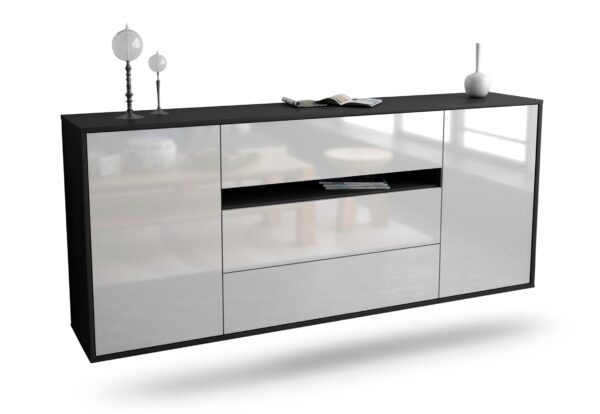 Sideboard McKinney, Weiß, hängend (180x79x35cm)