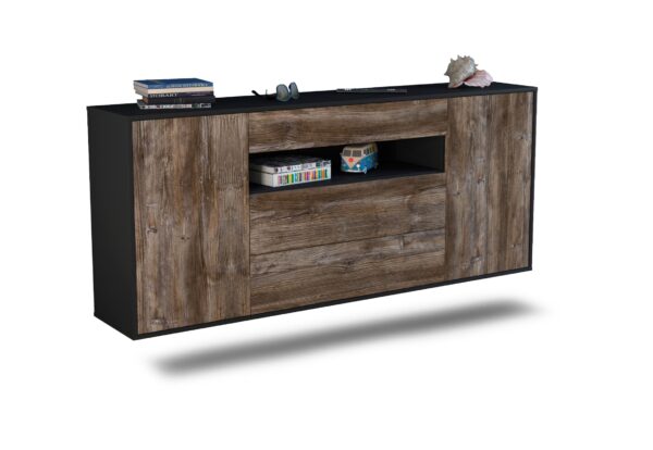 Sideboard Vallejo, Treibholz, hängend (180x79x35cm)