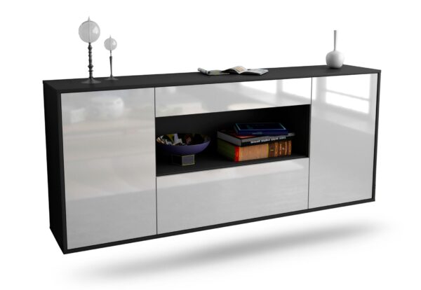 Sideboard Ann Arbor, Weiß, hängend (180x79x35cm)