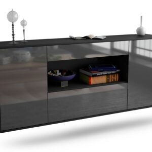 Sideboard Ann Arbor, Grau, hängend (180x79x35cm)