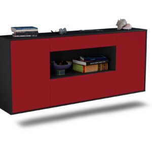 Sideboard Ann Arbor, Bordeaux, hängend (180x79x35cm)