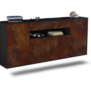 Sideboard Lansing, Rost, hängend (180x79x35cm)