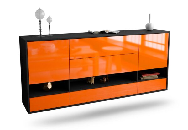 Sideboard Lafayette, Orange, hängend (180x79x35cm)