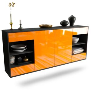 Sideboard Independence, Orange, hängend (180x79x35cm)
