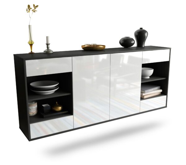 Sideboard Independence, Weiß, hängend (180x79x35cm)