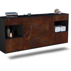 Sideboard Charleston, Rost, hängend (180x79x35cm)