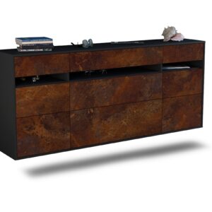 Sideboard Manchester, Rost, hängend (180x79x35cm)