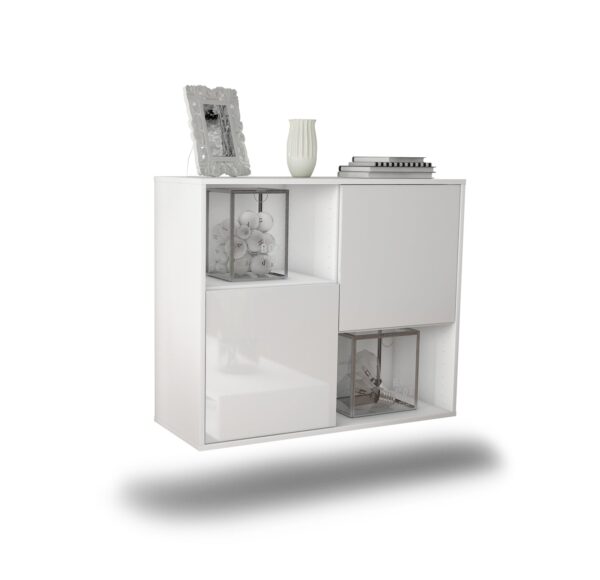 Sideboard Modesto, Weiß, hängend (92x79x35cm)