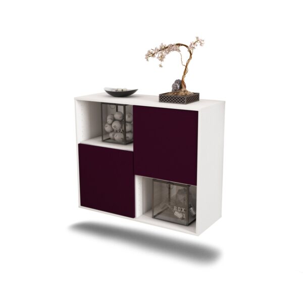 Sideboard Modesto, Lila, hängend (92x79x35cm)