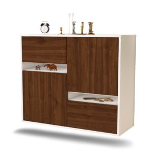 Sideboard Irvine, Walnuss, hängend (92x79x35cm)