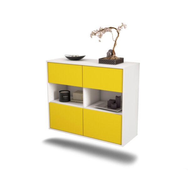 Sideboard Richmond, Gelb, hängend (92x79x35cm)