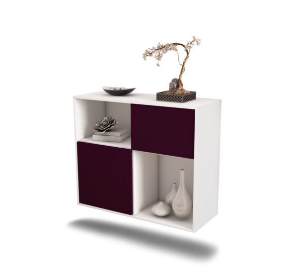 Sideboard Shreveport, Lila, hängend (92x79x35cm)