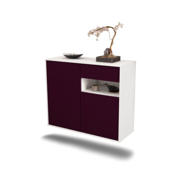 Sideboard Augusta, Lila, hängend (92x79x35cm)