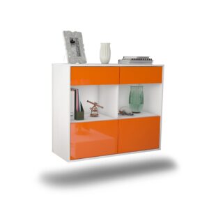 Sideboard Mobile, Orange, hängend (92x79x35cm)