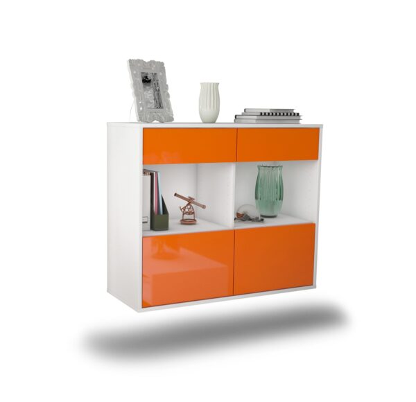 Sideboard Mobile, Orange, hängend (92x79x35cm)