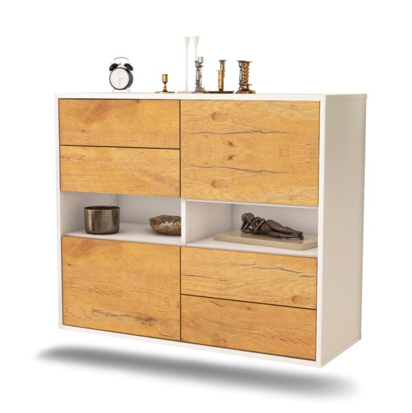 Sideboard Oxnard, Eiche, hängend (92x79x35cm)