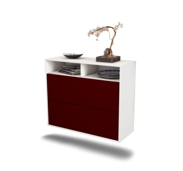 Sideboard Spring Valley, Bordeaux, hängend (92x79x35cm)
