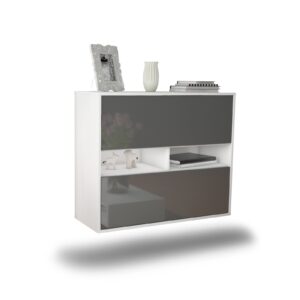 Sideboard Jackson, Grau, hängend (92x79x35cm)