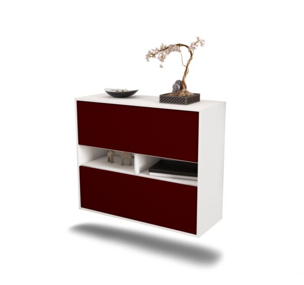 Sideboard Jackson, Bordeaux, hängend (92x79x35cm)