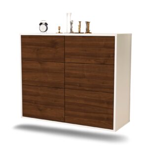 Sideboard Tempe, Walnuss, hängend (92x79x35cm)