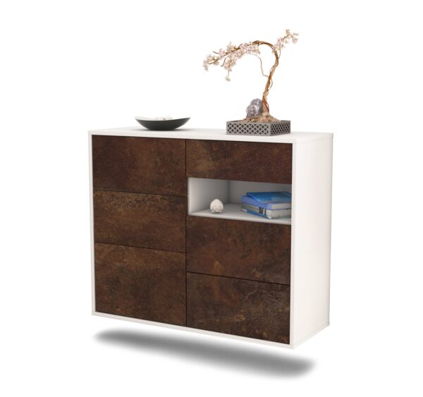 Sideboard Huntsville, Rost, hängend (92x79x35cm)