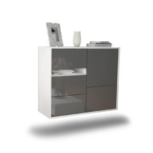 Sideboard Ontario, Grau, hängend (92x79x35cm)
