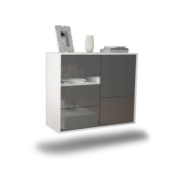 Sideboard Ontario, Grau, hängend (92x79x35cm)