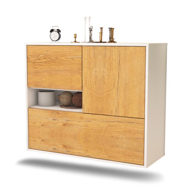Sideboard Santa Clarita, Eiche, hängend (92x79x35cm)
