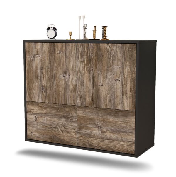 Sideboard Montgomery, Treibholz, hängend (92x79x35cm)