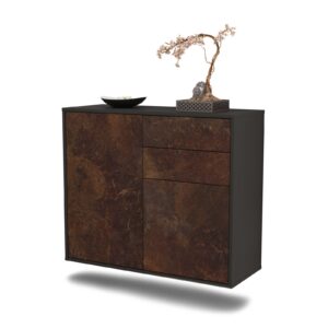 Sideboard Huntington Beach, Rost, hängend (92x79x35cm)