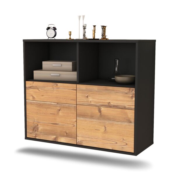 Sideboard Moreno Valley, Pinie, hängend (92x79x35cm)