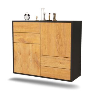 Sideboard Little Rock, Eiche, hängend (92x79x35cm)