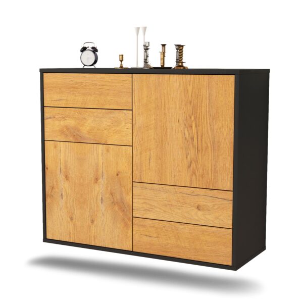 Sideboard Little Rock, Eiche, hängend (92x79x35cm)